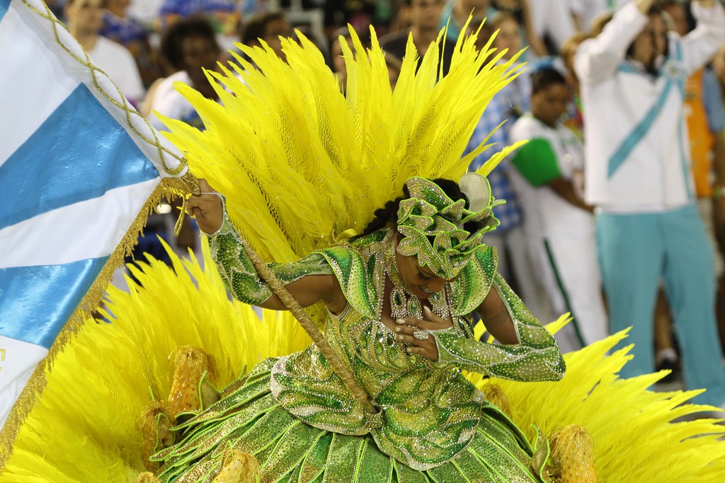 Samba School Flag Bearer Samba School Flag Cearer