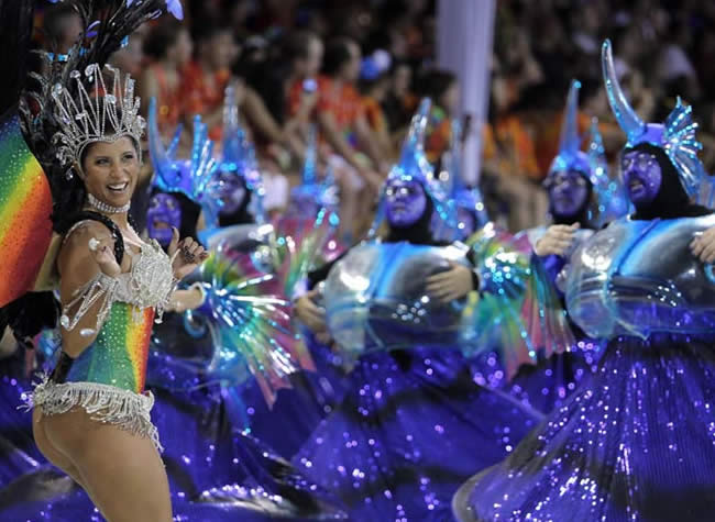Stadium of Samba Carnival Parade