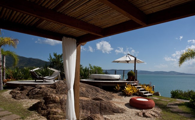Beach resort located in Florianopolis Brazil - The Ponta dos Ganhos Florianopolis Ponta dos Ganhos resort hotel Brazil