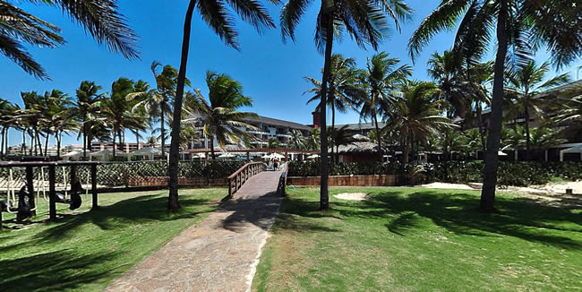 Beach Park Suites Hotel in Fortaleza - Facade