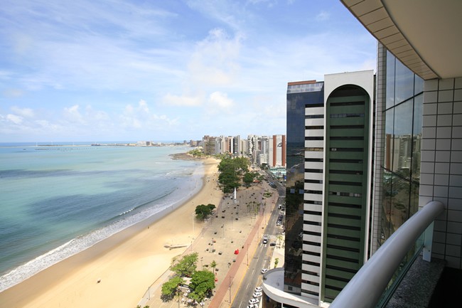 Luzeiros Hotel Hotel in Fortaleza - Beach Front View