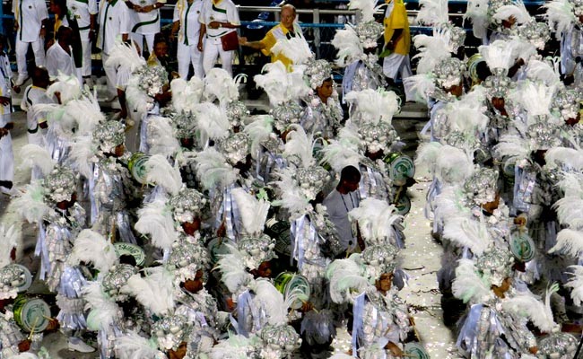 Imperatriz Samba Schol parade in Rio during carnival