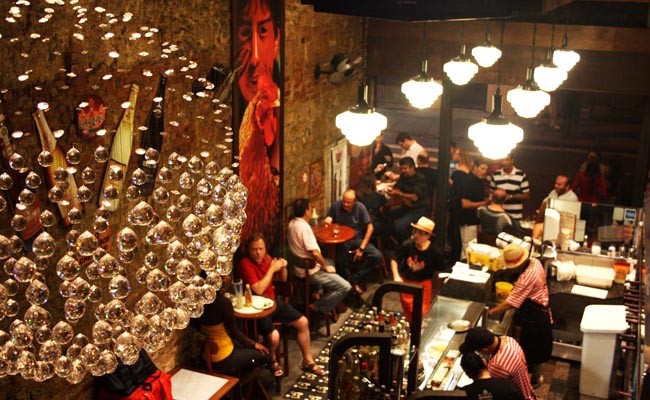 Lapa bars and restaurants in Rio de Janeiro