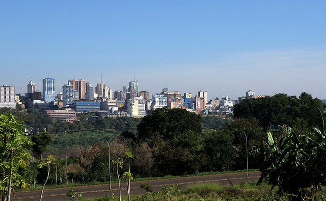 Ciudad del Este in Paraguay