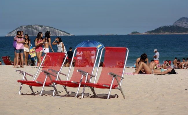 Daylife in Copacabana beach
