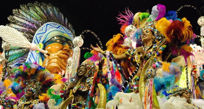 Beija Flor carnival parade in Rio de Janeiro Brazil Beija Flor Carnival parade 2010 Rio de Janeiro Brazil Sambadrome