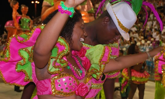 Rio Carnival costumes parade 2010