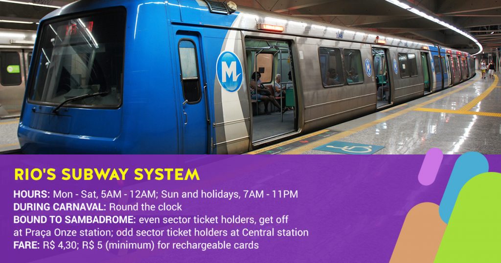 Metro Rio - Carnival